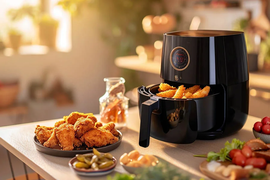 cooking air fryer