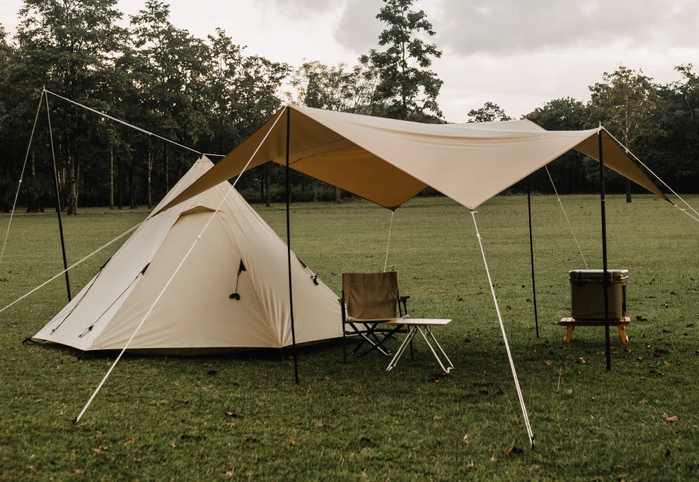 white teepee